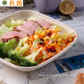 Disposable Biodegrade Bagasse Sugarcane Bento Plate